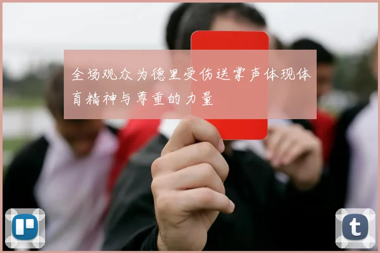 全场观众为德里受伤送掌声体现体育精神与尊重的力量