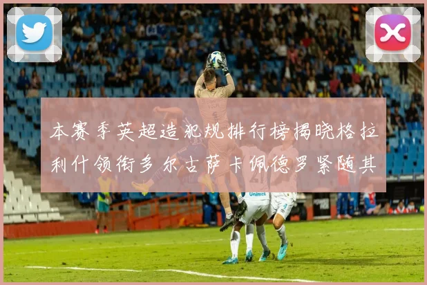 本赛季英超造犯规排行榜揭晓格拉利什领衔多尔古萨卡佩德罗紧随其后